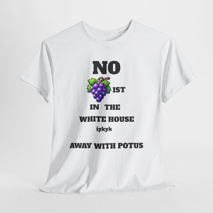 NO gRAPIST IN WHITE HOUSE